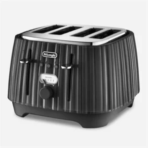 De'longhi Ballerina 4 Slice Toaster: Black