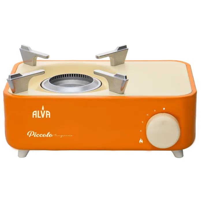 Alva Single Burner Canister Stove - Tangerine
