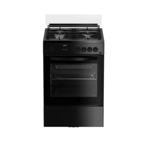 Defy 60Cm Full Gas Stove Black