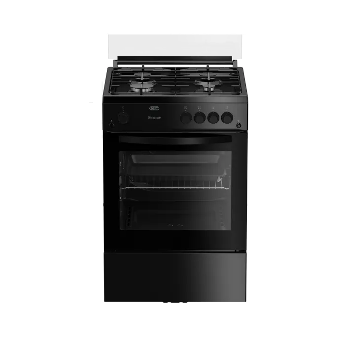 Defy 60Cm Full Gas Stove Black