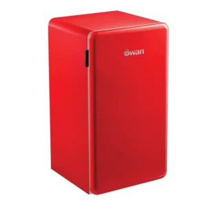 Swan 93L Retro Bar Fridge Red SRF9R