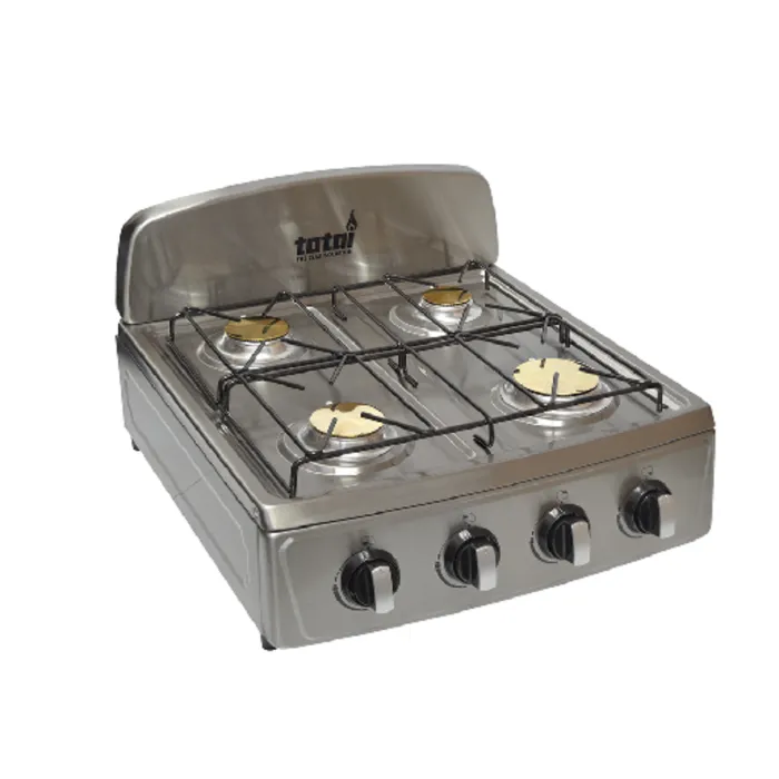 Totai 4 Burner Table Top Stainless Steel Gas Stove