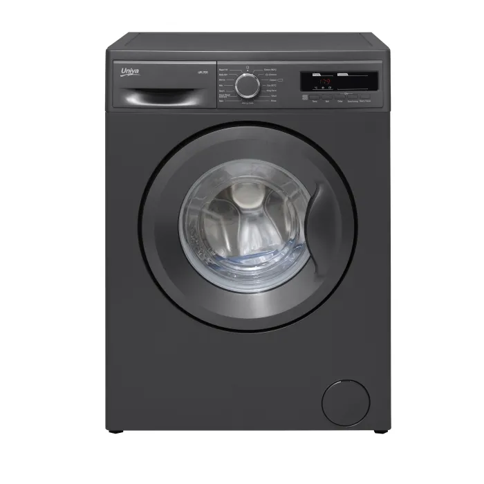 Univa 7Kg Front Loader Washing Machine Dark Grey