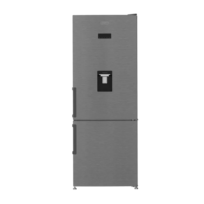Defy 450L Bottom Freezer Fridge Metallic DAC705-WD