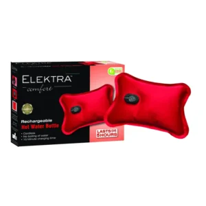 Elektra Electric Hot Water Bottle Red 2501