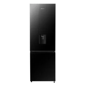 Hisense 347L Combi Fridge With Water Dispenser Black Glass H450BMIB-WD