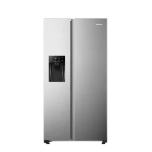 Hisense 474L Side By Side Fridge Freezer Stainless Steel H690SSIDL