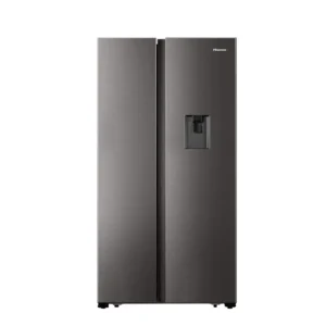 Hisense 514L Side By Side Fridge Freezer Inox H670SITWD