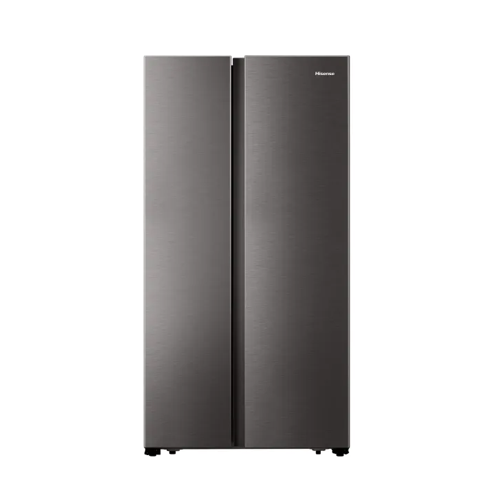 Hisense 516L Side by Side Fridge Freezer Inox H670SIT