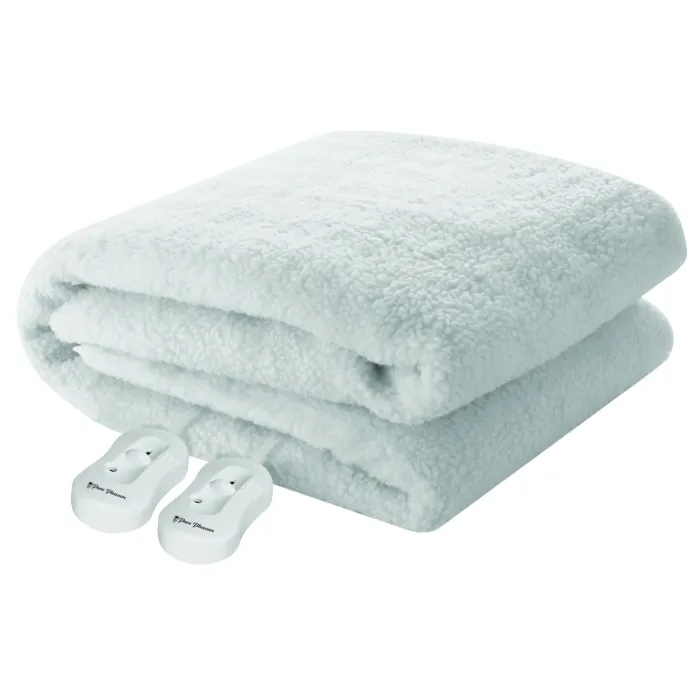 PurePleasure Queen Sherpa Fitted Electric Blanket - Image 2