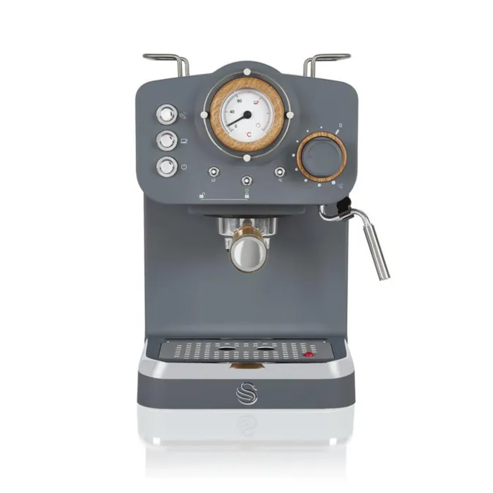 Swan Nordic Slate Grey Espresso Machine SK22110GRYN - Image 7