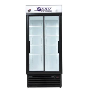 Zero 700L Commercial Cooler White With Black Trim