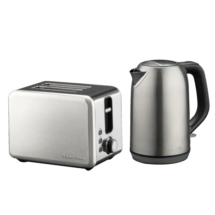 Russell Hobbs Stainless Pack Includes Kettle & Toaster 862769